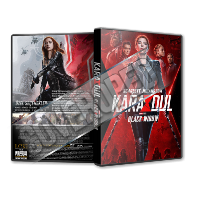 Kara Dul - Black Widow 2021 v1 Türkçe Dvd Cover Tasarımı